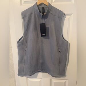 NWT Lululemon Men’s Knit-Waffle Vest Gray Size XXL